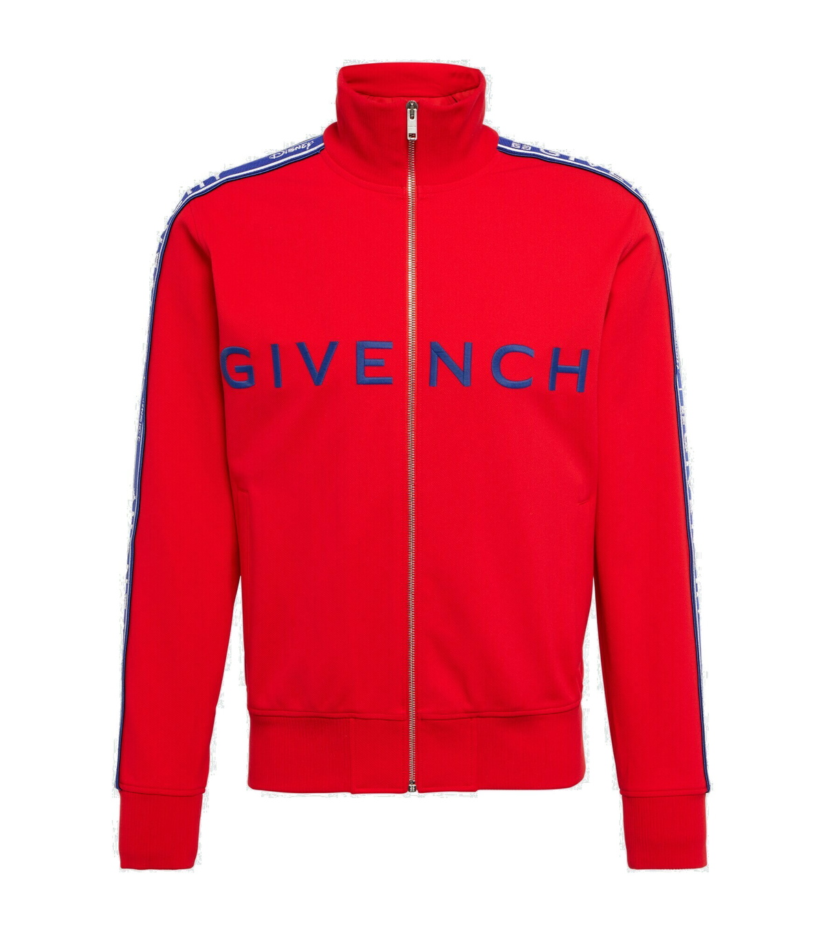 Givenchy half zip logo band jacket sale