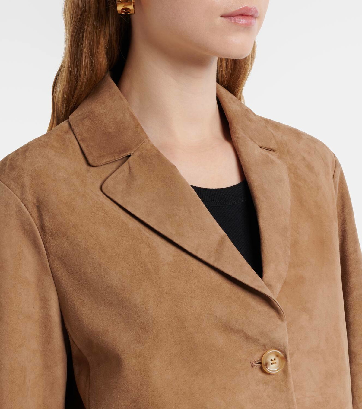 S Max Mara Primula suede blazer S Max Mara