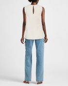 Peserico Womens Top Ivory