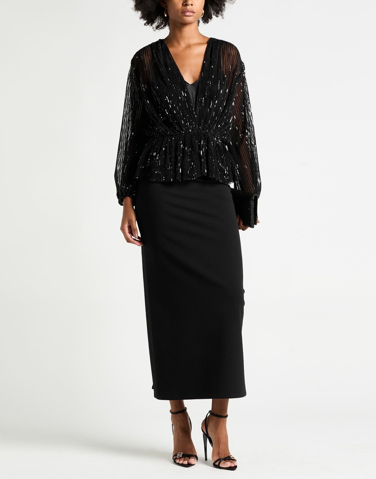 Maje Womens Top in Black