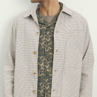 Kestin Men's Seersucker Huntly Jacket in Brown Mini Check