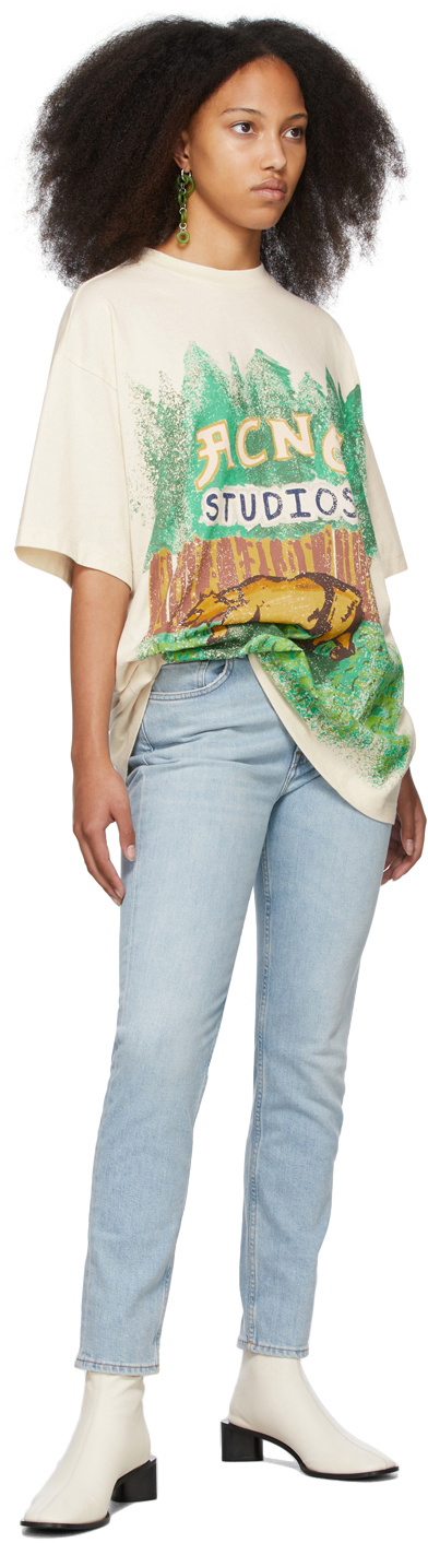 Acne Studios Beige Grant Levy Lucero Edition Oversized