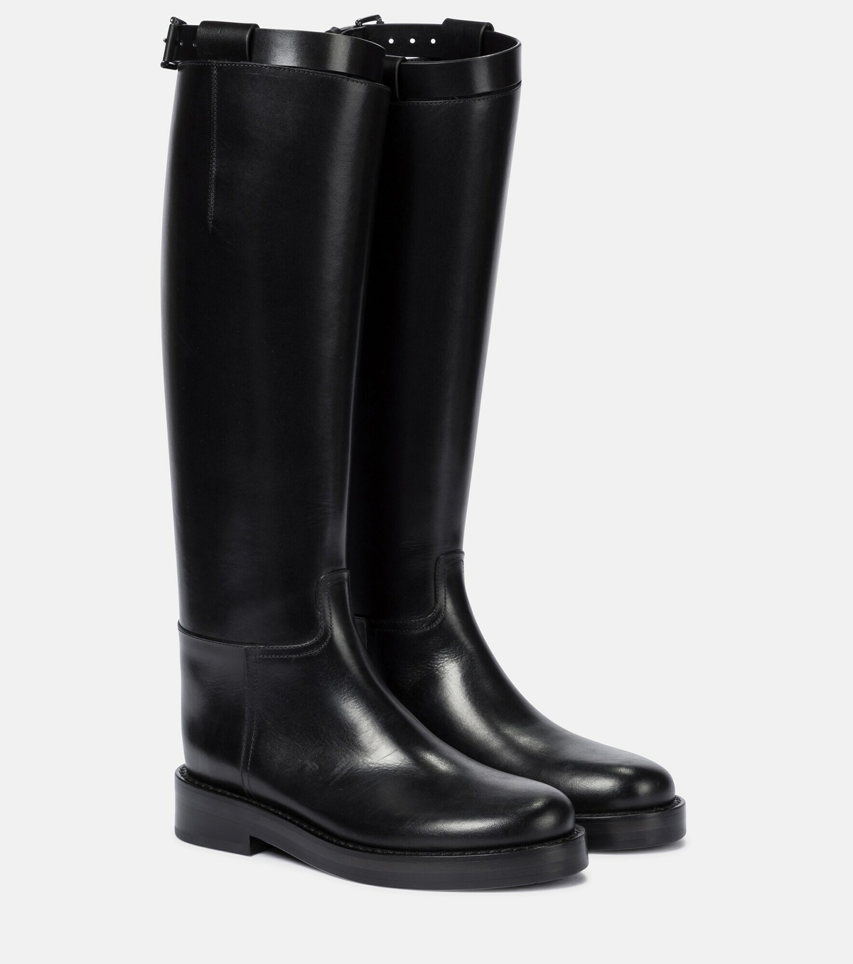 Ann Demeulemeester - Leather riding boots Ann Demeulemeester