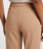 Max Mara Pegno jersey slim pants
