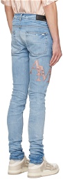 AMIRI Indigo Staggered Jeans