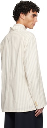 Hed Mayner Beige Linen Blazer