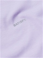 Satisfy - Logo-Print Softcell™ Cordura® Jersey T-Shirt - Purple
