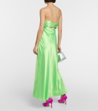 The Sei Cutout silk gown