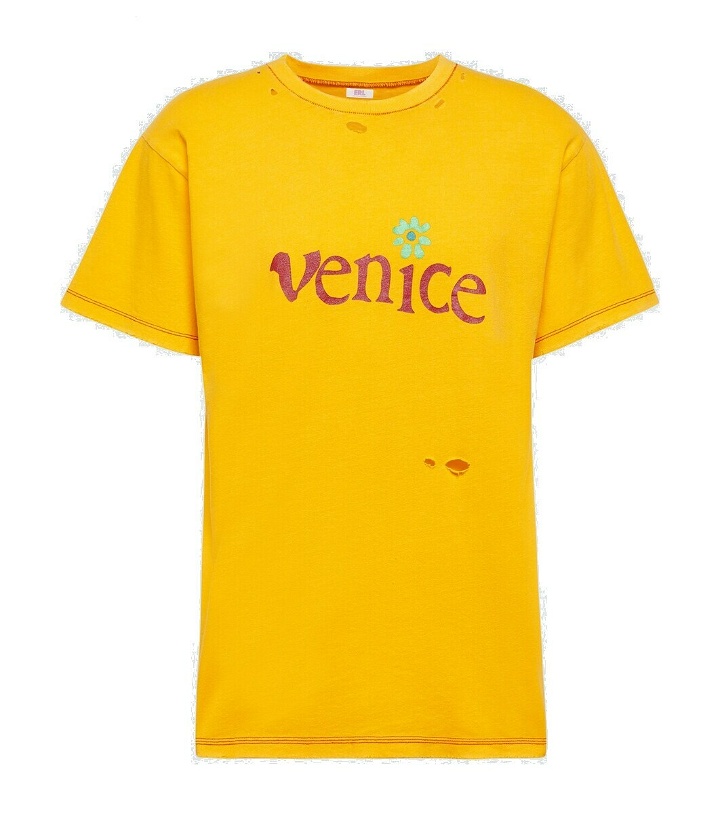 Photo: ERL Venice cotton and linen T-shirt