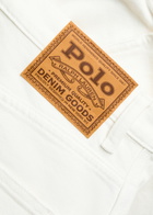 Polo Ralph Lauren Curved Tapered-leg Jeans White