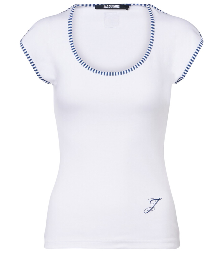 Photo: Jacquemus Espiral cotton jersey T-shirt