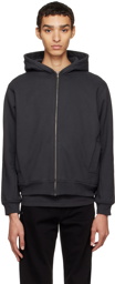 Lady White Co. Black Zip-Up Hoodie