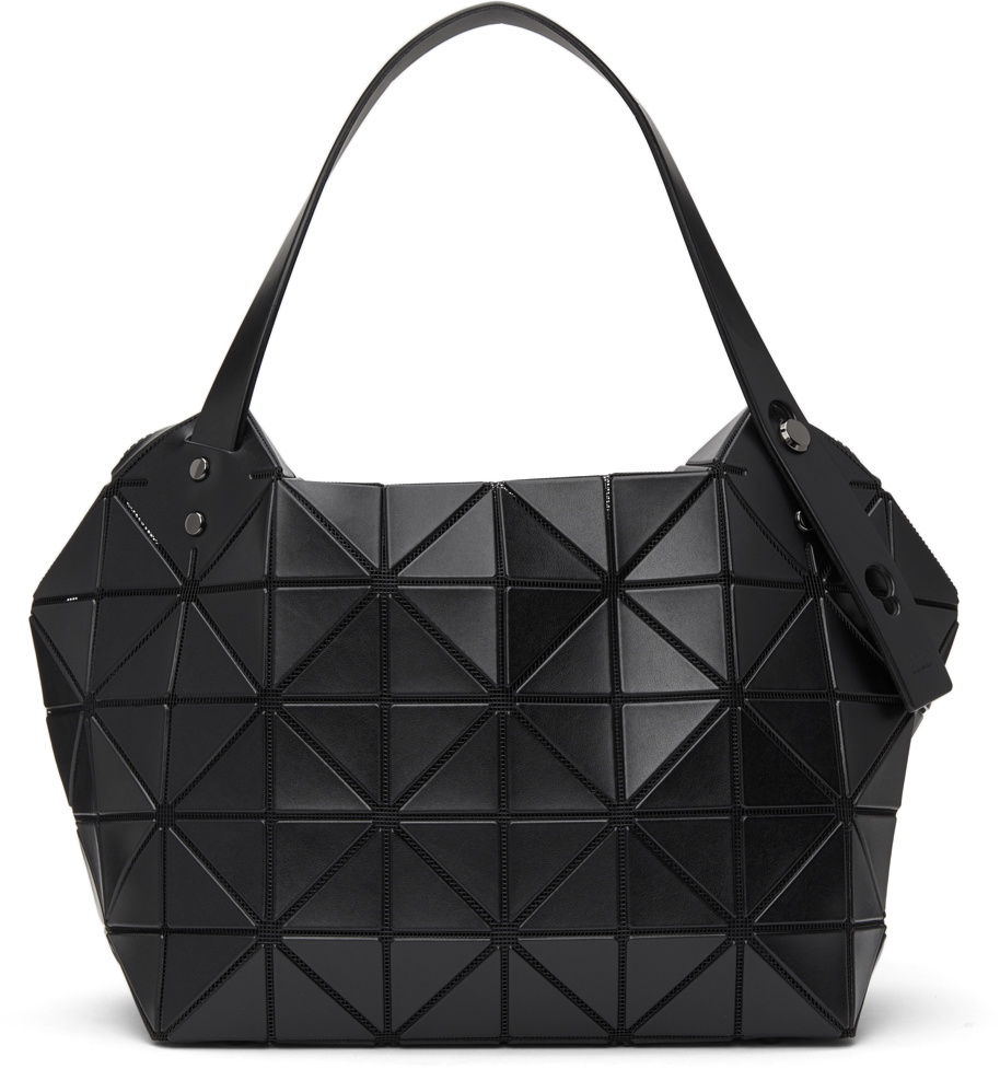 Bao Bao Issey Miyake Black Large Boston Top Handle Bag Bao Bao