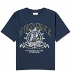 Rhude Men's Geneve Catamaran T-Shirt in Vintage Black
