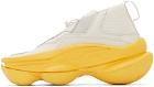 Pyer Moss SSENSE Exclusive Grey & Yellow Scult Sneakers