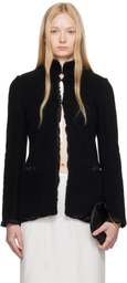 COLLEEN ALLEN Black Fleece Shrunken Jacket