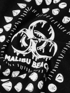 Local Authority LA - Stud Skull O Logo-Print Cotton-Jersey T-Shirt - Black
