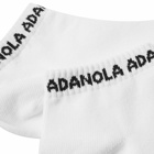 Adanola Women's Ankle Socks in White