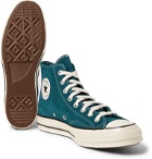 Converse - Chuck 70 Suede High-Top Sneakers - Blue