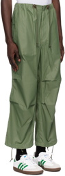 BEAMS PLUS Khaki MIL Micro Mesh Trousers