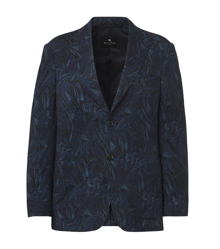 Photo: Etro Paisley wool-blend jacquard blazer