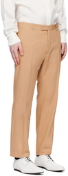 Dries Van Noten Tan Notched Lapel Suit