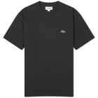 Lacoste Men's Classic Cotton T-Shirt in Black