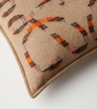 Loewe Anagram wool and cashmere cushion