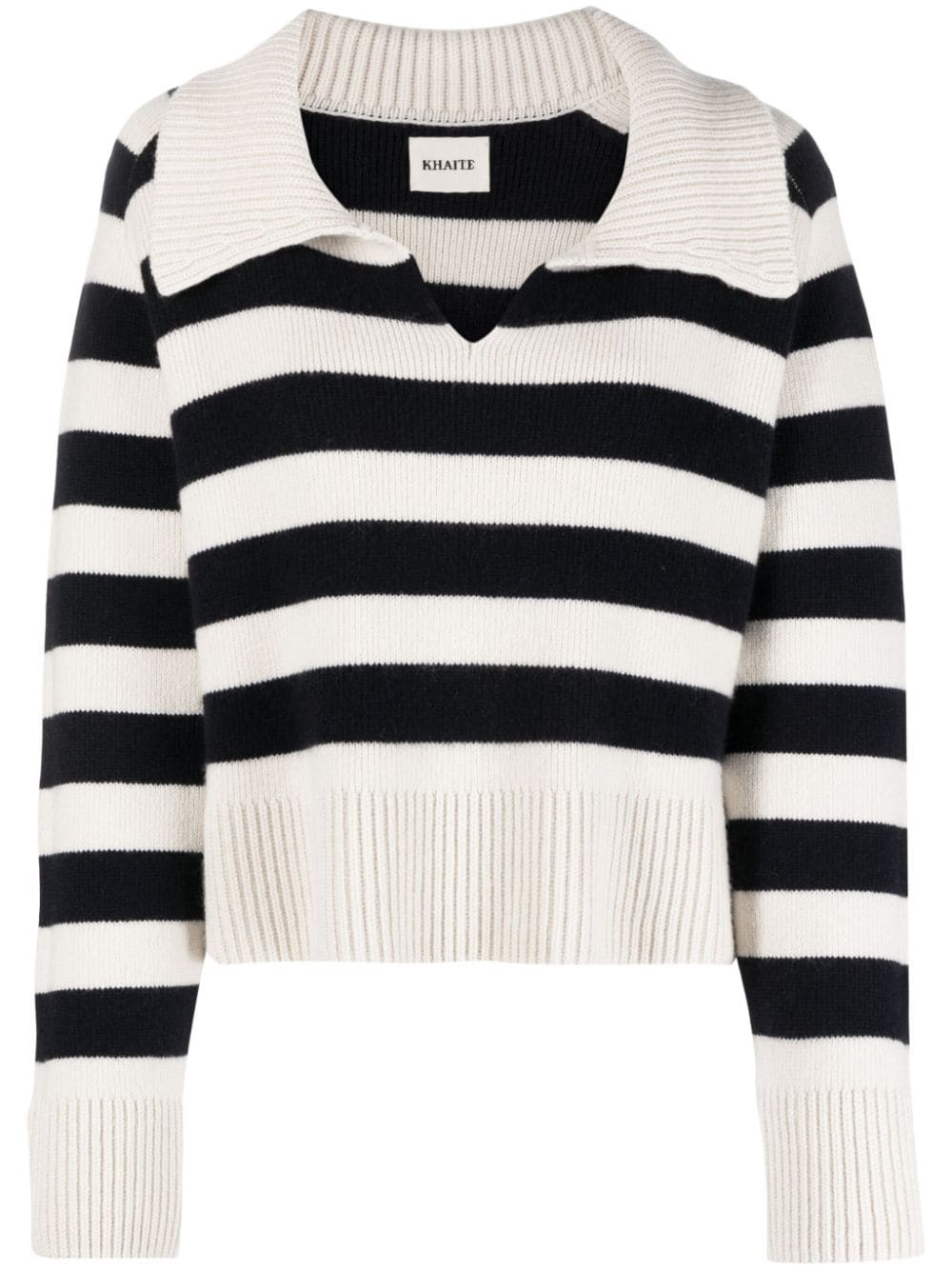 Khaite Black Cashmere Sweater
