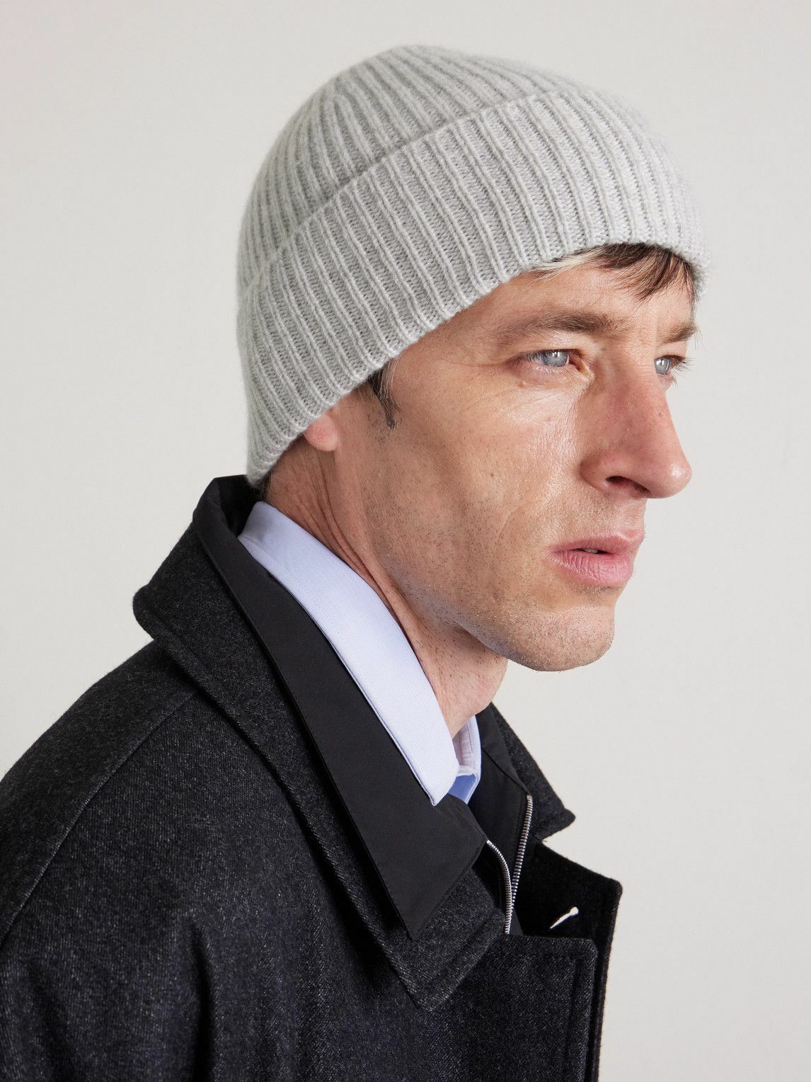 William Lockie - Ribbed Cashmere Beanie