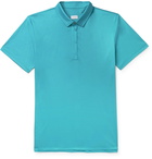 Zimmerli - Slim-Fit Sea Island Cotton-Jersey Polo Shirt - Blue