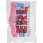 ERL SSENSE Exclusive Three-Pack Nike Edition Multicolor Assorted Socks