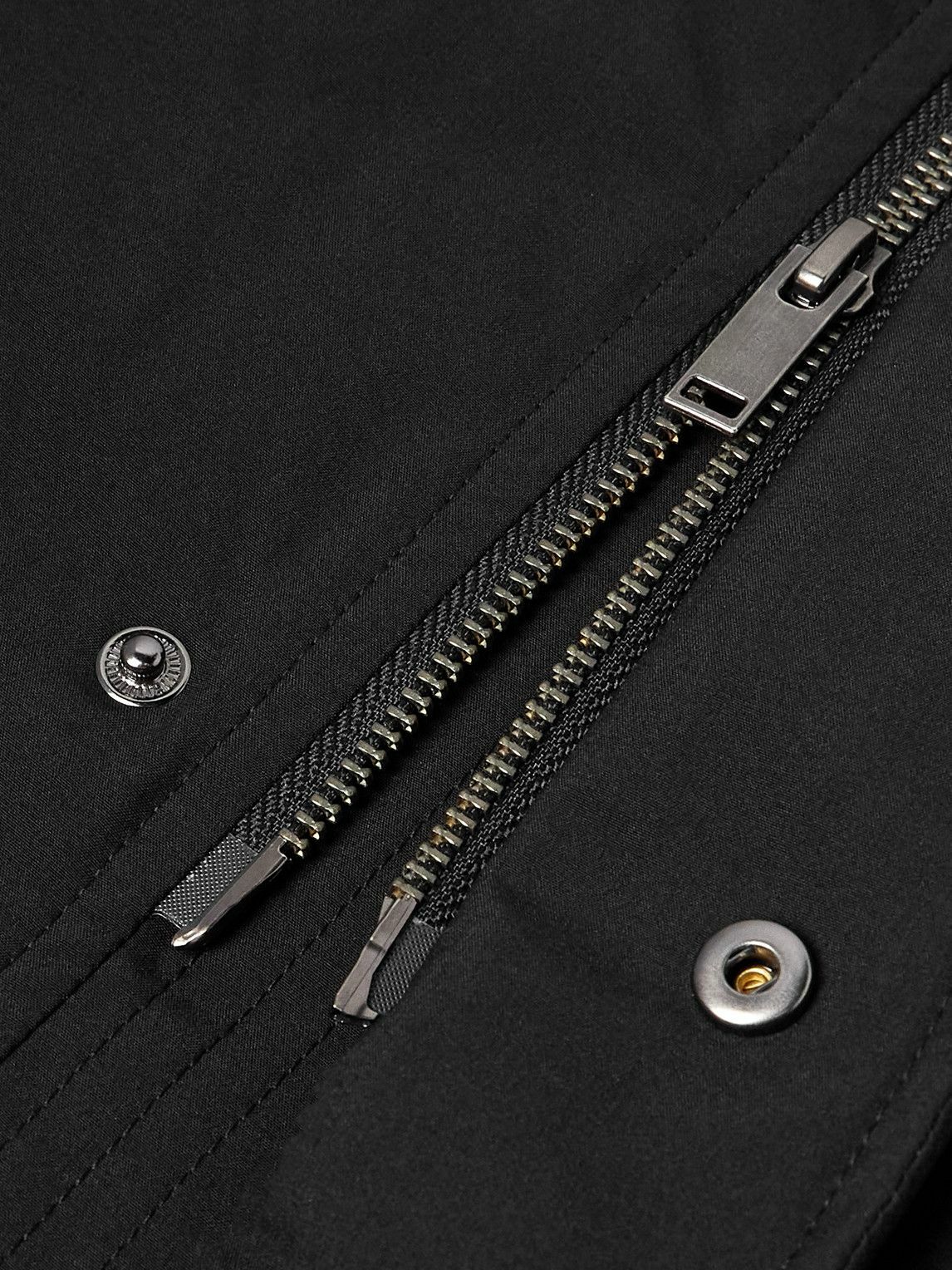 A.P.C. - Anatole Stretch-Shell Hooded Parka - Black