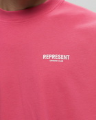 Represent Represent Owners Club T Shirt Pink - Mens - Shortsleeves