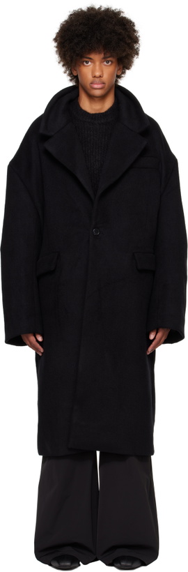 Photo: Entire Studios Black Basilica Coat