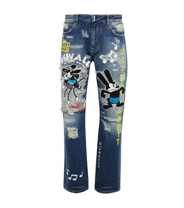 Photo: Givenchy - x Disney® straight-leg jeans