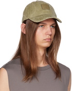 Acne Studios Khaki Faded Cap