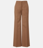 Fforme Agel high-rise virgin wool wide-leg pants