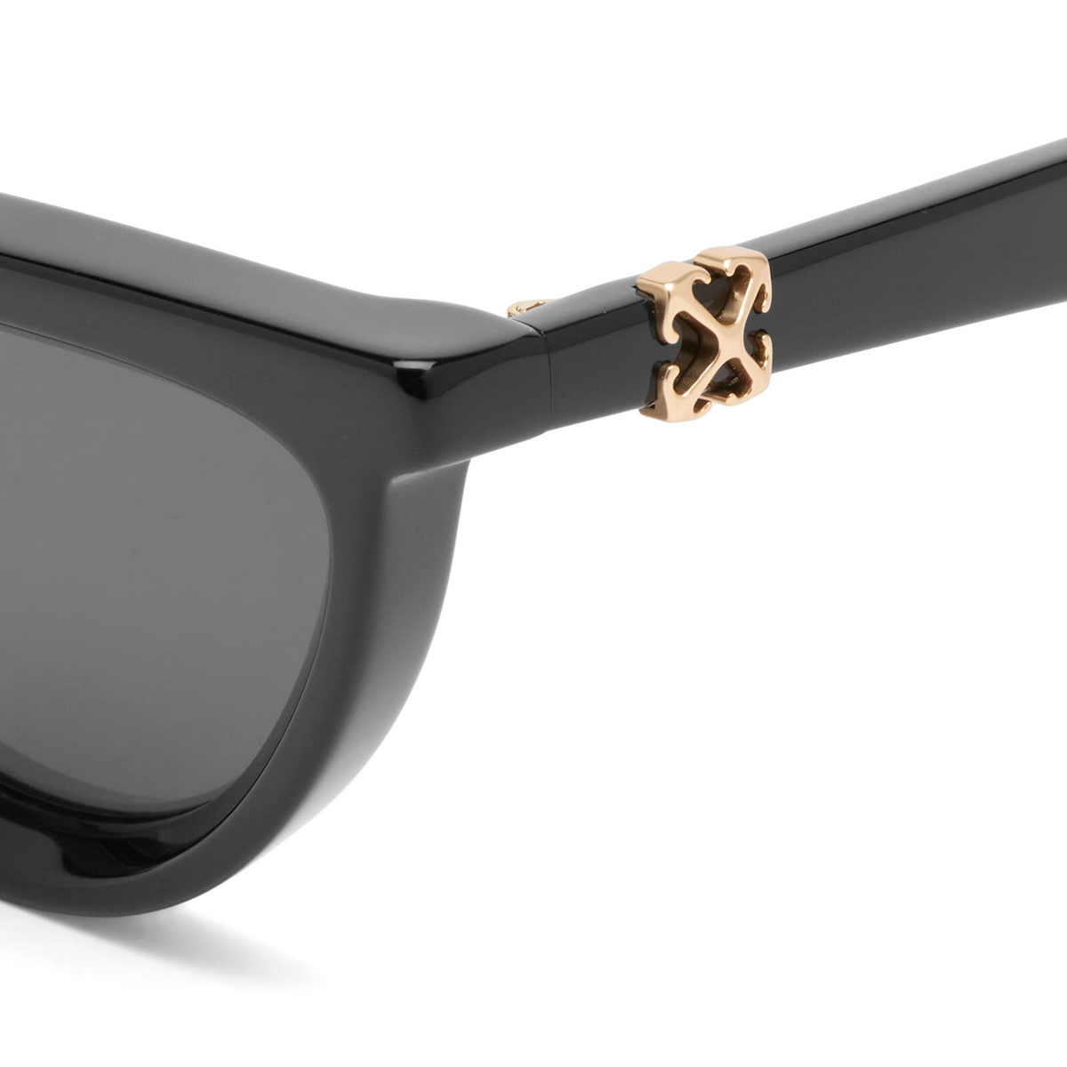 Off-White Sunglasses Women's Off-White Jasper Sunglasses in Black/Grey 