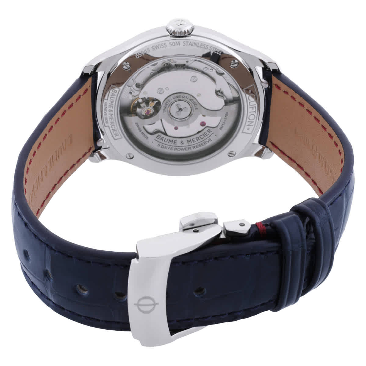 Baume et Mercier Clifton Automatic Blue Dial Mens Watch 10771
