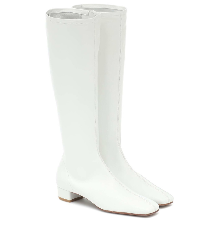 Photo: By Far Edie leather knee-high boots