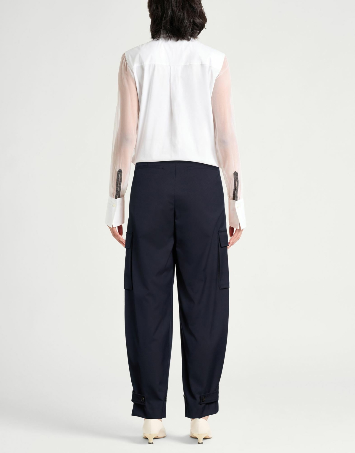 Peserico Womens Pants in Midnight blue