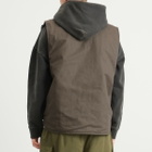 NOMARHYTHM TEXTILE Men's Reversible Work Vest in Gray