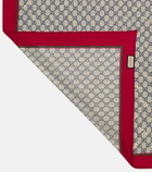 Gucci - GG Horsebit silk scarf