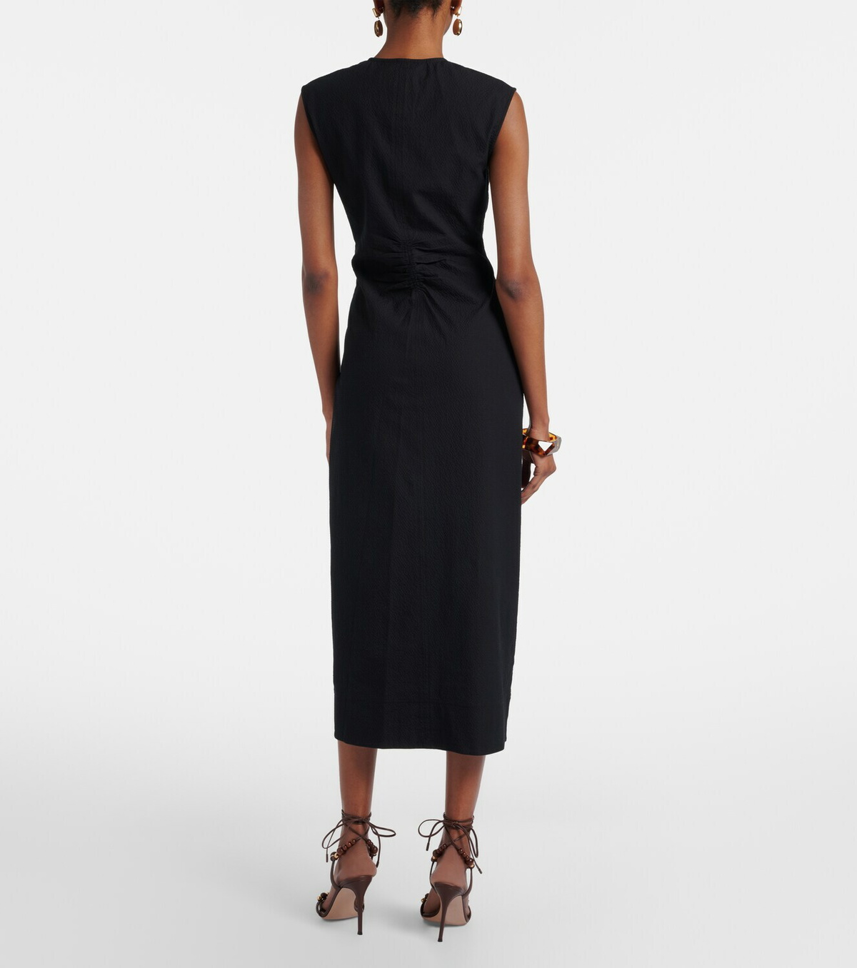 Veronica Beard Marisabel cotton-blend midi dress