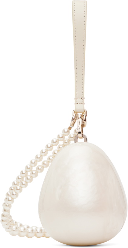 Photo: Simone Rocha Off-White Micro Pearl Egg Pouch