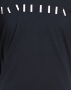 Msgm Mens T-shirt in Midnight blue