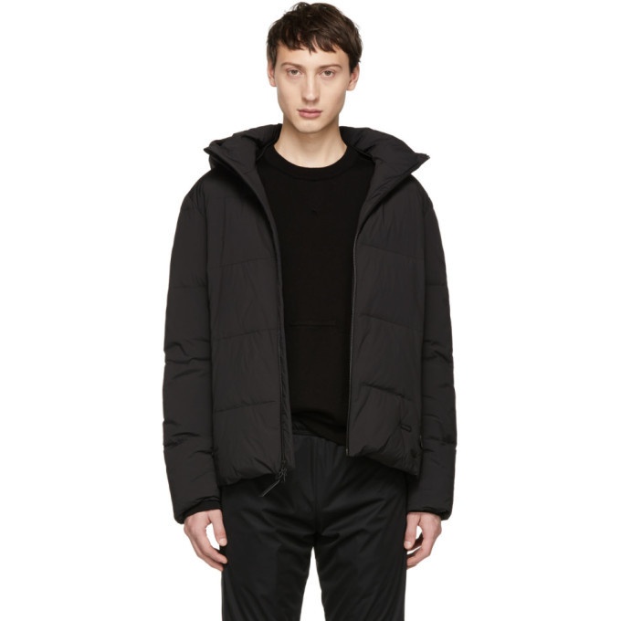 Photo: Woolrich John Rich and Bros Black Down Comfort Jacket