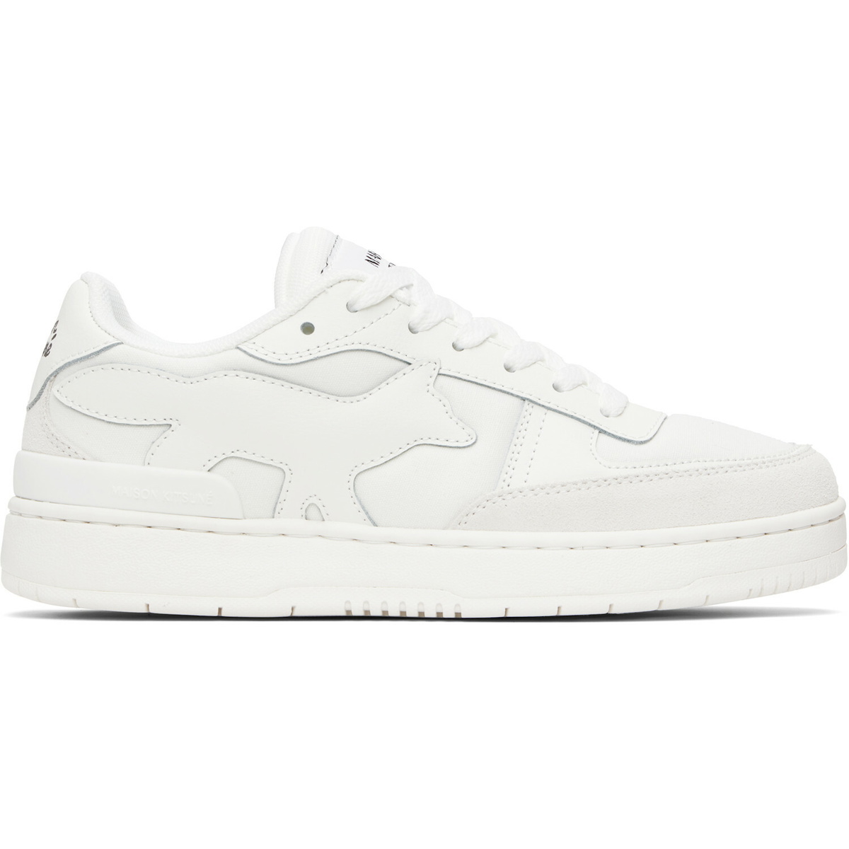 Maison Kitsuné White Chiru Sneakers