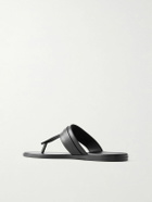 TOM FORD - Brighton Leather Sandals - Black